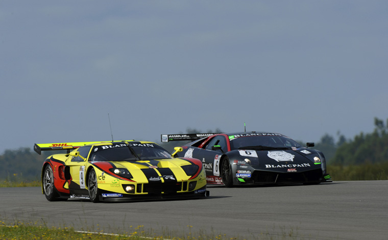 Ford GT & Lamborghini Murcielago Race Scene Picture